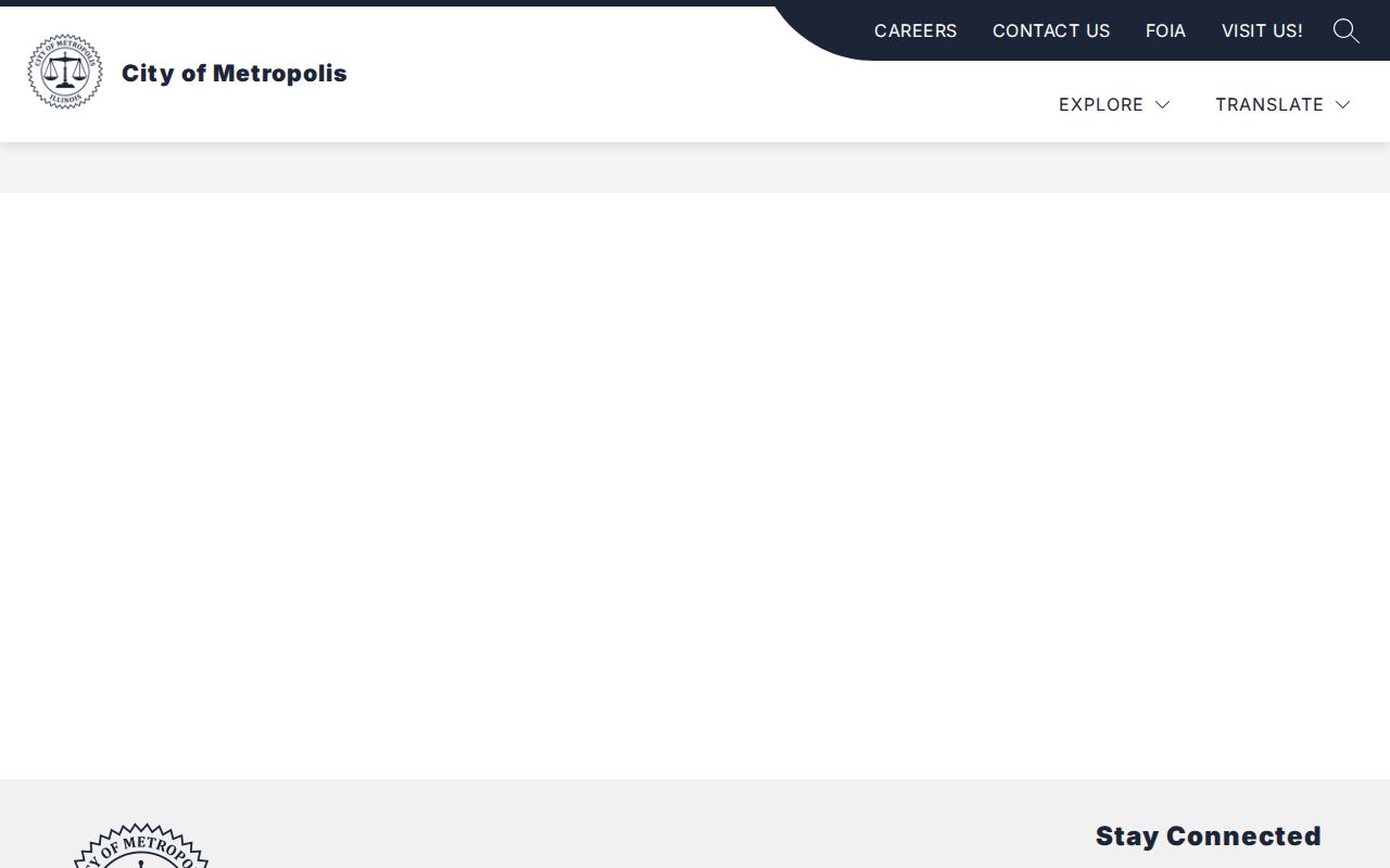 Metropolis FOIA page with police records request forms